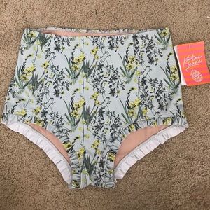 NWT Kortni Jeane Swimsuit Bottoms Size Large